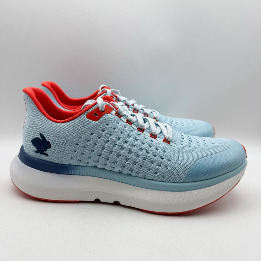 Rabbit Mens Dream Chaser Athletic Shoes Size 9.5 Crystal Blue Running EUC